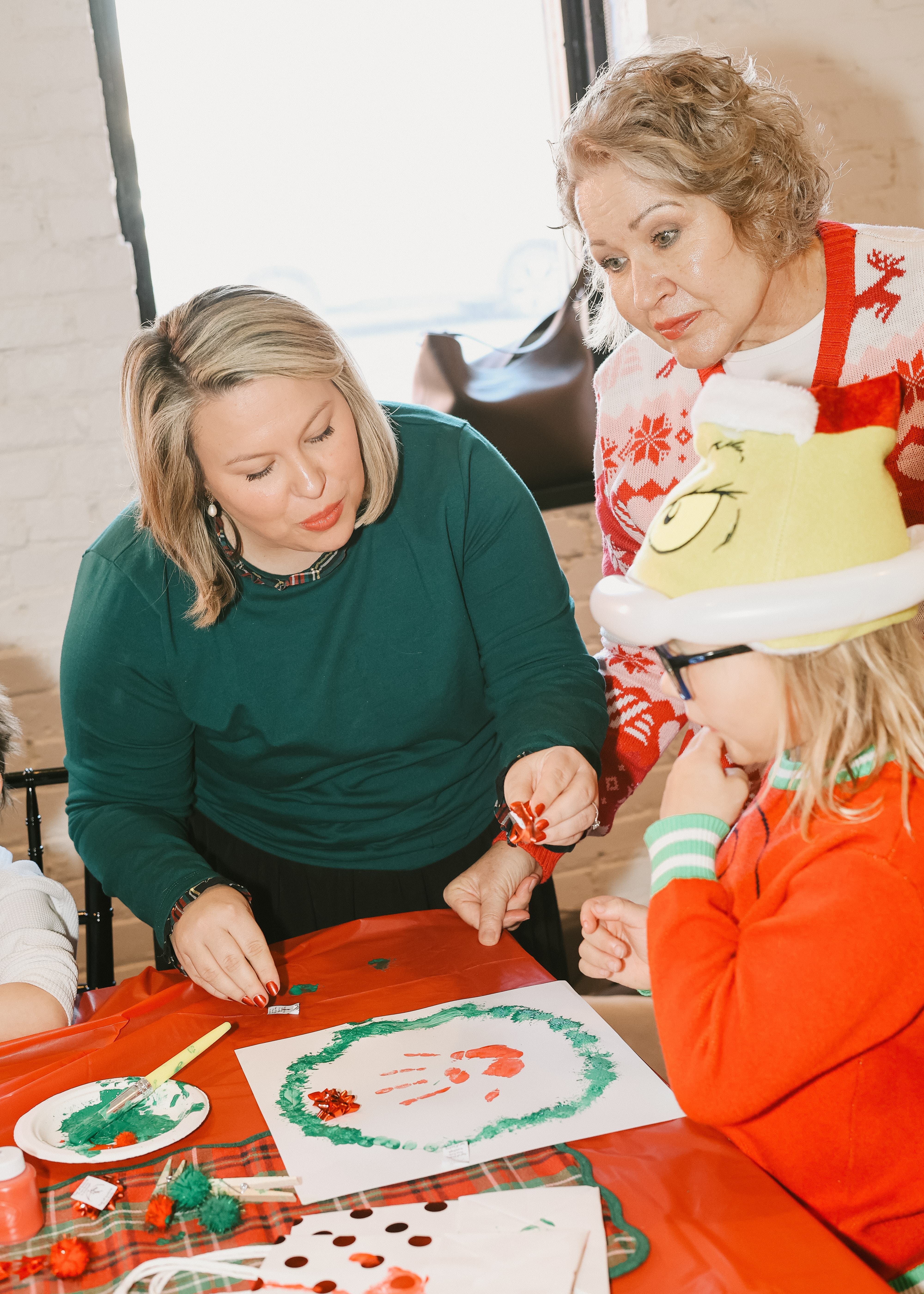 Family spending time together outdoors